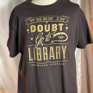 Hermione Granger XL Library Tee NWOT